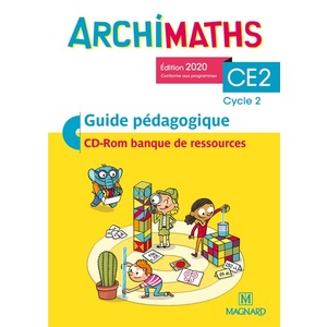 ARCHIMATHS CE2 (2020) - GUIDE PEDAGOGIQUE PAPIER + BANQUE DE RESSOURCES A TELECHARGER