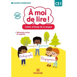 A MOI DE LIRE ! CE1 (2021) - CAHIER D ETUDE DE LA LANGUE