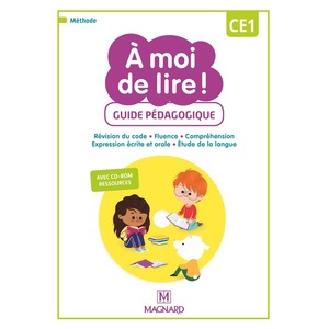 A MOI DE LIRE ! CE1 (2021) - BANQUE DE RESSOURCES DU FICHIER SUR CD-ROM AVEC GUIDE PEDAGOGIQUE PAPIE