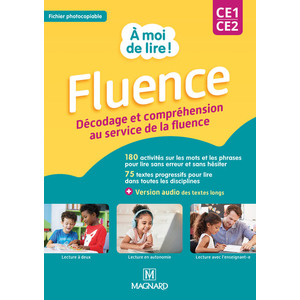 A MOI DE LIRE ! CE1/CE2 - FLUENCE (2024) - FICHIER A PHOTOCOPIER - DECODAGE ET COMPREHENSION AU SERV