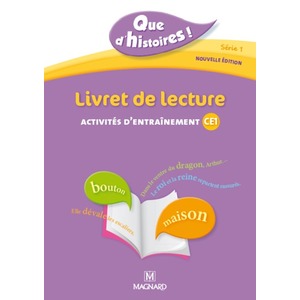 QUE D'HISTOIRES ! CE1- SERIE 1 (2011) - LIVRET DE LECTURE