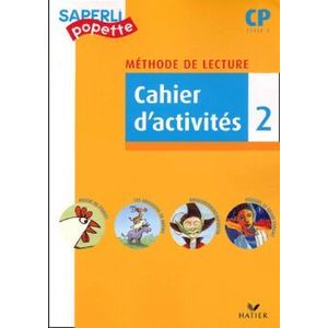 SAPERLIPOPETTE CP, CAHIER D'ACTIVITES 2