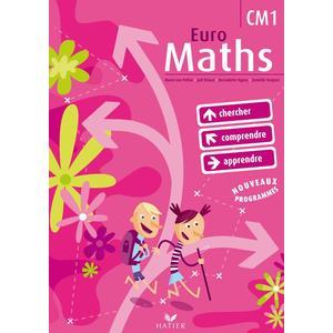 EURO MATHS CM1 ED. 2009 - MANUEL DE L'ELEVE + AIDE MEMOIRE