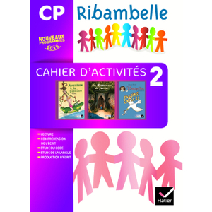 RIBAMBELLE CP SERIE VIOLETTE ED. 2016 - CAHIER D'ACTIVITES 2 PAS VENDU SEUL