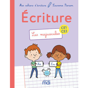 MDI MES CAHIERS D'ECRITURE CE1-CE2 - LES MAJUSCULES 2019