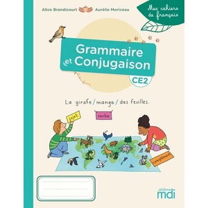 MES CAHIERS DE FRANCAIS - CAHIER GRAMMAIRE-CONJUGAISON CE2