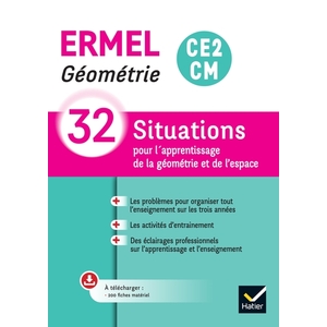 ERMEL GEOMETRIE CE2/CM - ED. 2024 - GUIDE + RESSOURCES PHOTOCOPIABLES