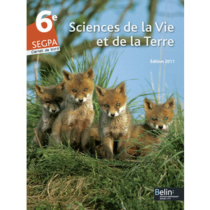 SEGPA 6E SCIENCES DE LA VIE ET DE LA TERRE - <SPAN>CARNET DE BORD</SPAN>