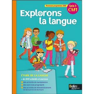 EXPLORONS LA LANGUE CM1 - MANUEL ELEVE