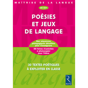 POESIES ET JEUX DE LANGAGE CP CE1