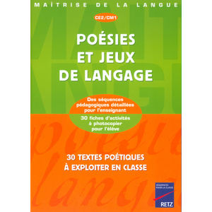 POESIES ET JEUX DE LANGAGE CE2 CM1