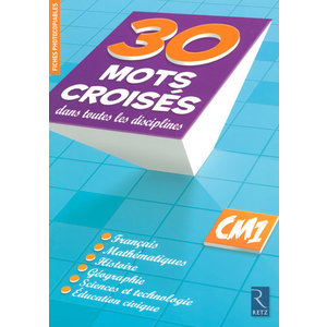 30 MOTS CROISES DANS TOUTES LES DISCIPLINES