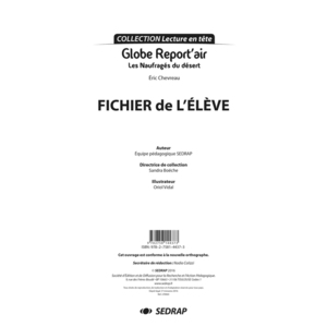 GLOBE REPORT'AIR - LES NAUFRAGES - FICHIER