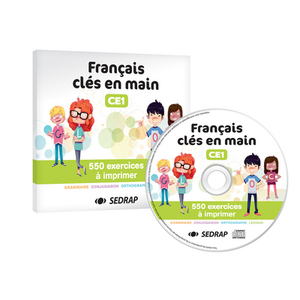 FRANCAIS CLES EN MAIN CE1 - CD RESSOURCES