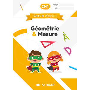 CAHIERS DE REUSSITE GEO & MESURES CM1 - LOT DE 5