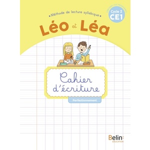 LEO ET LEA 2019 - CAHIER D'ECRITURE CE1 - PERFECTIONNEMENT