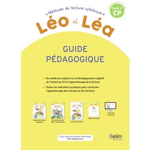 LEO ET LEA 2019 - GUIDE PEDAGOGIQUE CP - EDITION 2021