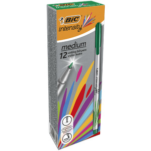 BIC INTENSITY MEDIUM FEUTRE VERT