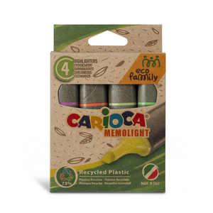 CARIOCA ECO 4 SURLIGNEURS ASSORTIS