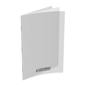 CAHIER PP INCOLORE 24X32 96P 5X5 90G PIQURE