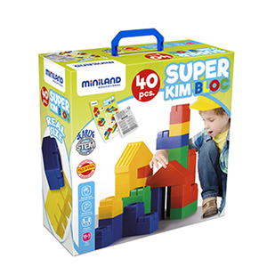 SUPER KIM BLOCKS  - 40 PIECES