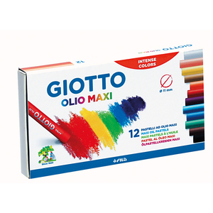 OLIO 12 PASTELS COLORIS ASSORTIS