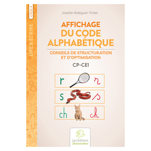 AFFICHAGE DU CODE ALPHABETIQUE