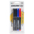 4 MARQUEURS POINTE FINE MARKER CLIP COLORIS ASSORTIS