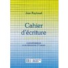 CAHIER D'ECRITURE CP/CE1 - ED.1987