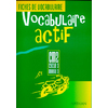 VOCABULAIRE ACTIF CM2 ELEVE