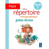 PACK 6 EXEMPLAIRES MON REPERTOIRE ORTHOGRAPHIQUE POUR ECRIRE CYCLE 2