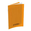 CAHIER PP ORANGE 17X22 48P SÉYÈS 90G PIQURE