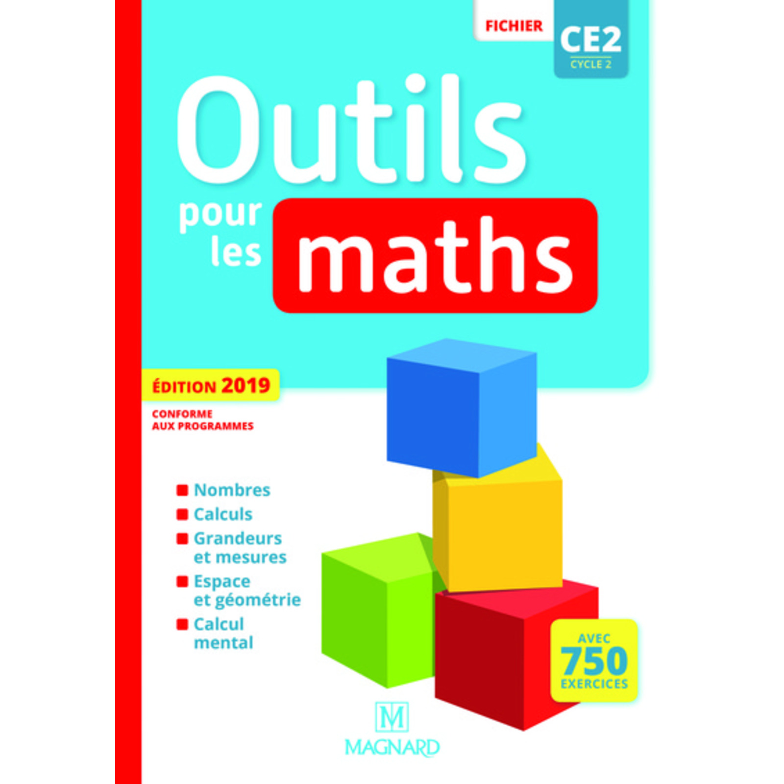 Outils Pour Les Maths Ce2 2019 Fichier De Leleve 9782210505285 S Fournitures 8347