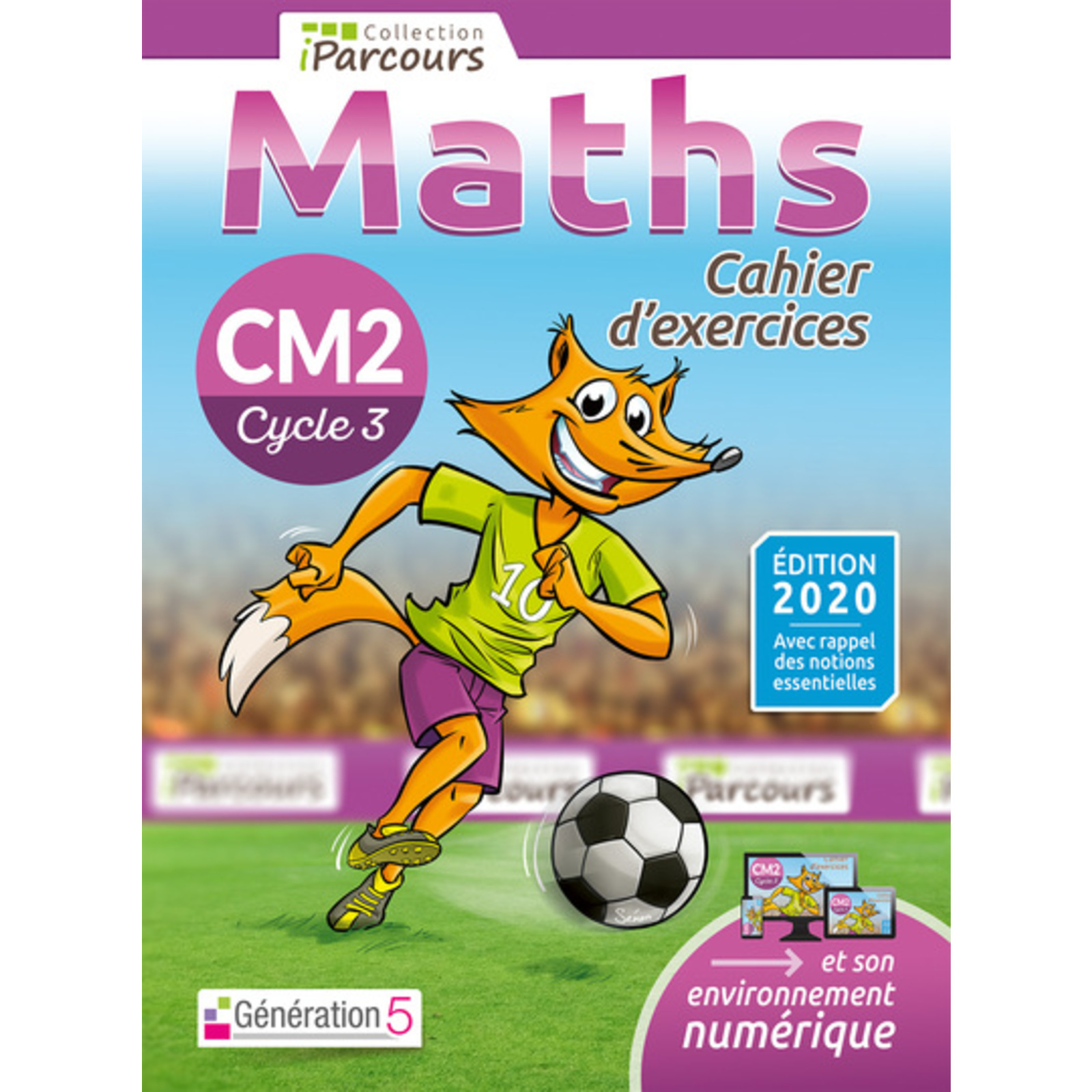 Cahier Dexercices Iparcours Maths Cm2 2020 9782362463419 S Fournitures 6642