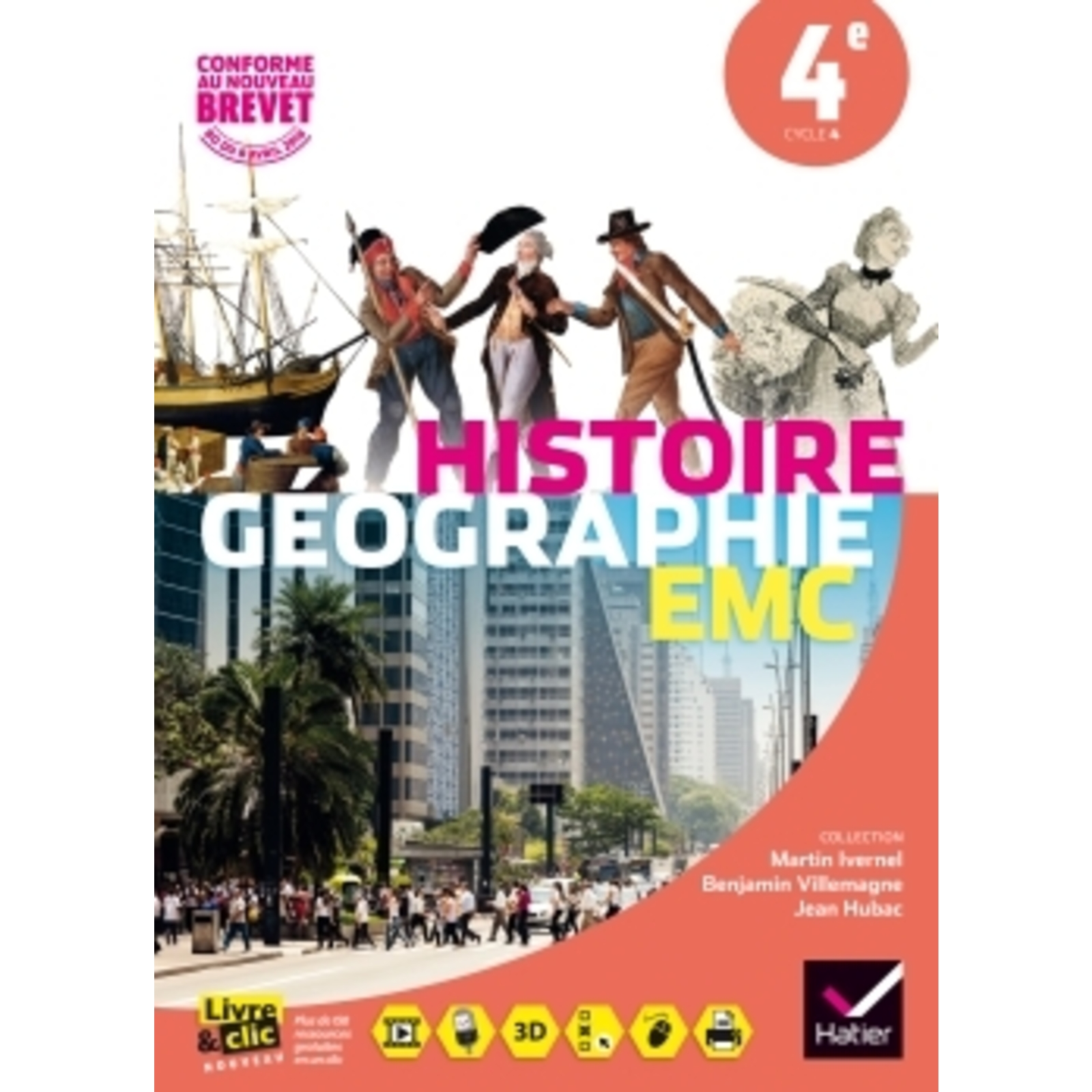 Histoire Geographie Enseignement Moral Et Civique 4e Ed 2016 Manuel De Leleve 9782401021525 0019