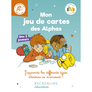 MON JEU DE CARTES DES ALPHAS - LA METHODE DE LECTURE LES ALPHAS GS-CP