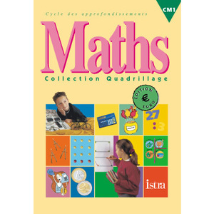 QUADRILLAGE MATHS CM1 EURO - LIVRE ELEVE - EDITION 2001