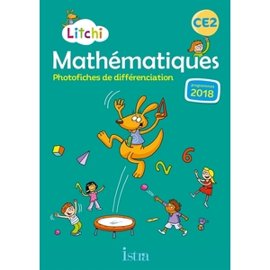 LITCHI MATHEMATIQUES CE2 - PHOTOFICHES - ED. 2020