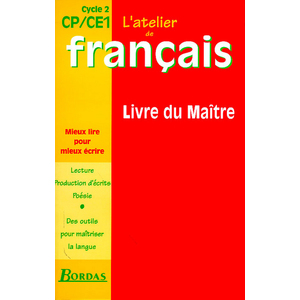 ATELIER FRANCAIS CP/CE1 PROF