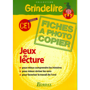 GRINDELIRE CE1 - JEUX DE LECTURE - FICHES A PHOTOCOPIER