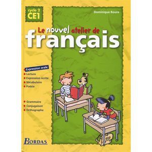 LE NOUVEL ATELIER DE FRANCAIS CE1 2001 MANUEL DE L'ELEVE