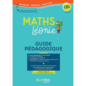 LES MATHS AVEC LEONIE CE1 2020 LIVRE DU PROFESSEUR