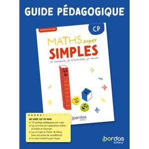 MATHS SUPER SIMPLES - CP - 2024 - GUIDE PEDAGOGIQUE