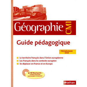 GEOGRAPHIE CM1 MAITRE + CD