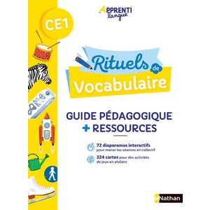 RITUELS DE VOCABULAIRE - GUIDE PEDAGOGIQUE + RESSOURCES CE1