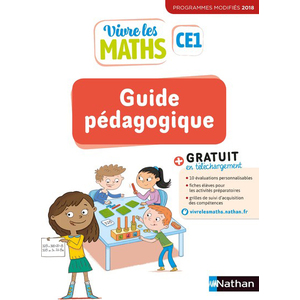 VIVRE LES MATHS - GUIDE PEDAGOGIQUE CE1 2019