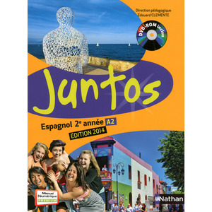 JUNTOS 2E ANNEE 2014 + DVD ELEVE