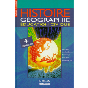 HISTOIRE GEOG 4E TECHN ELEVE