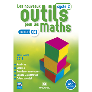 LES NOUVEAUX OUTILS POUR LES MATHS CE1 (2016) - FICHIER DE L'ELEVE