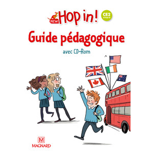 NEW HOP IN! ANGLAIS CE2 (2018) - BANQUE DE RESSOURCES SUR CD-ROM AVEC GUIDE PEDAGOGIQUE PAPIER